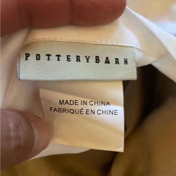 Pottery Barn Suede Curtain Panels - Picture 4 of 4